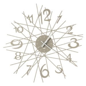 Orologio da parete di design Zig Zag