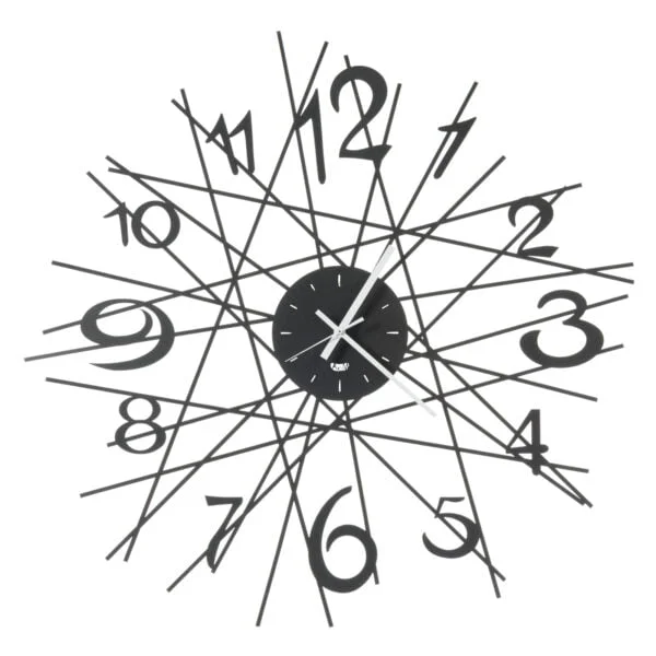 Orologio da parete di design Zig Zag