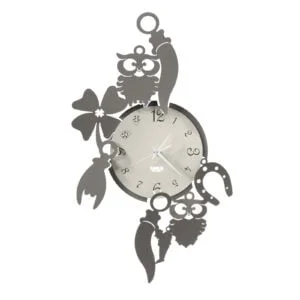Orologio da parete portafortuna buffo Good Luck