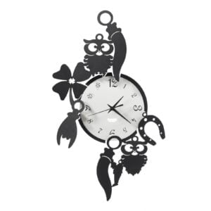Orologio da parete portafortuna buffo Good Luck