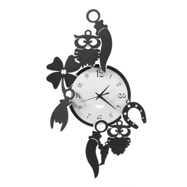 Orologio da parete portafortuna buffo Good Luck