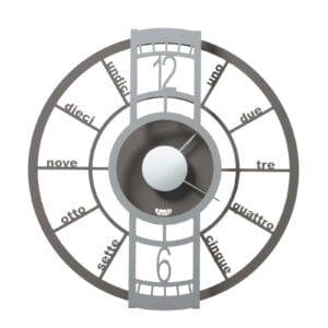 Orologio parete Push The Button