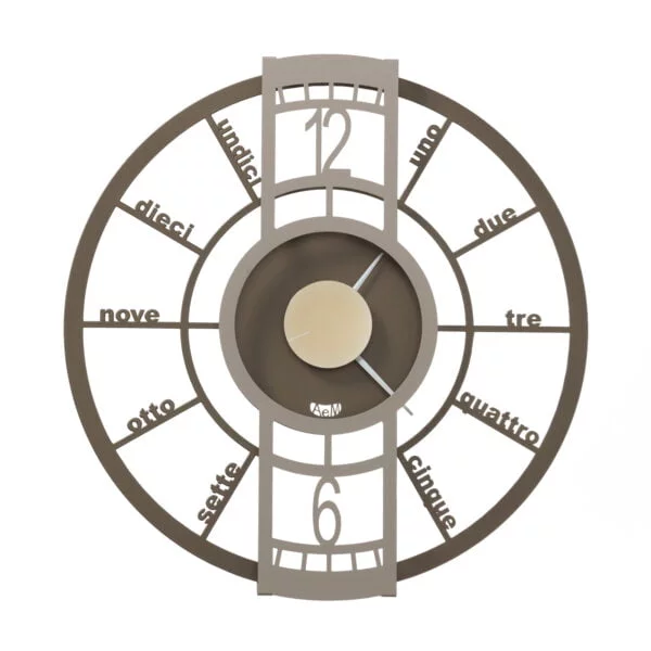 Orologio parete Push The Button