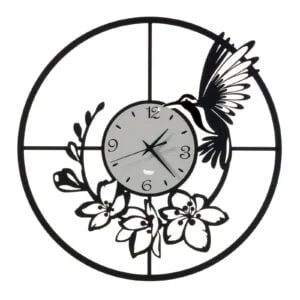 Orologio da parete minimal con Colibri