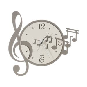 Orologio con chiave e note musicali Musica
