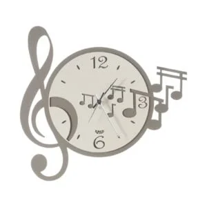 Orologio con chiave e note musicali Musica