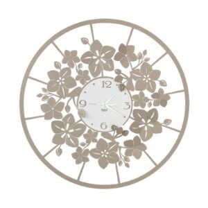 Orologio da parete floreale Fior di Loto