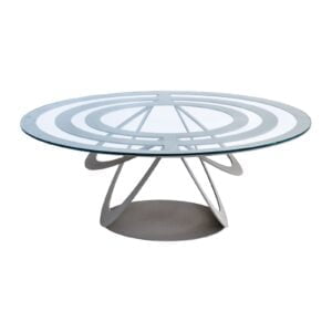 Tavolino da salotto ovale Optical