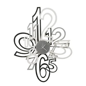 Orologio gomitolo di numeri Mimic