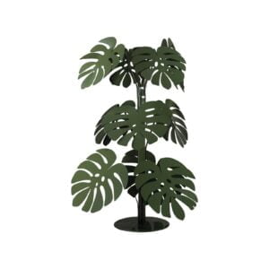 Pianta decorativa in ferro Monstera